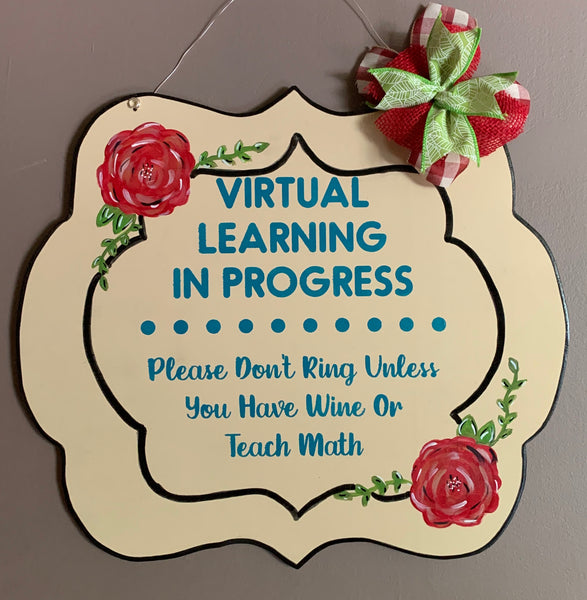 Virtual Learning Sign